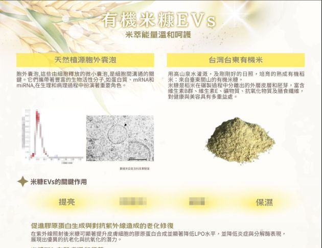 有機米糠EVs