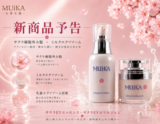 エッセンス・ エマルジョン(新商品予告)